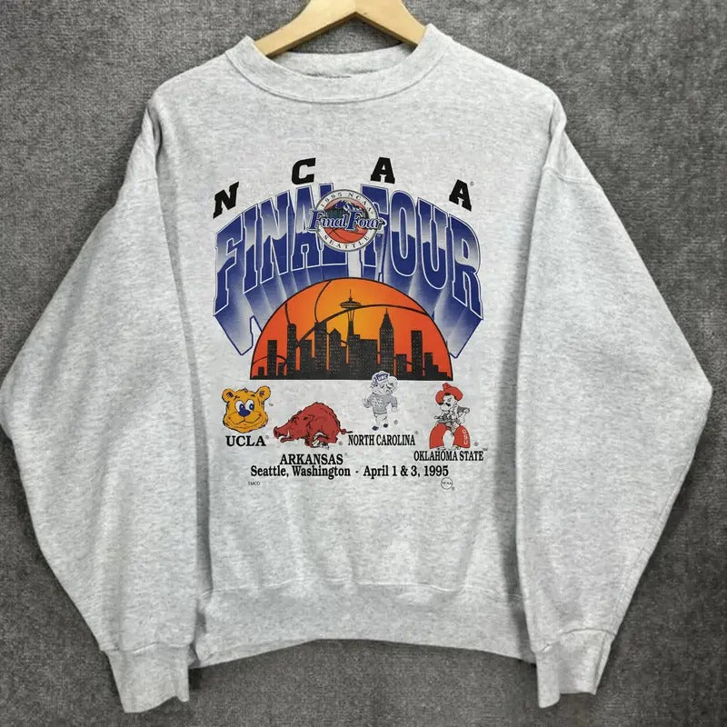 Vintage 1995 NCAA Final Four Sweatshirt T-Shirts, Hoodie | HypeDripTees.com