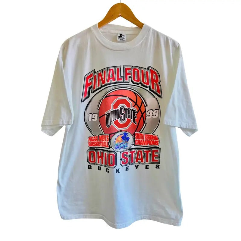 Vintage 1999 Ohio State University Basketball Final Four T-Shirtstyle{n002}2 T-Shirts, Hoodie, Sweatshirt | HypeDripTees.com