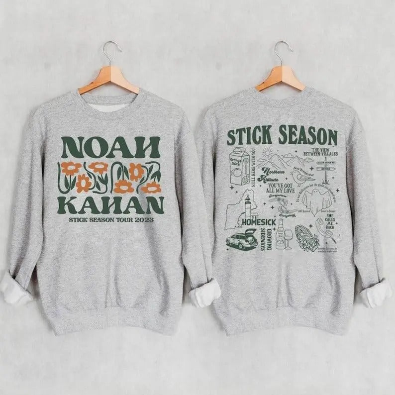 Vintage 2 Sides Stick Season Tour 2023 Sweatshirt T-Shirts, Hoodie | HypeDripTees.com