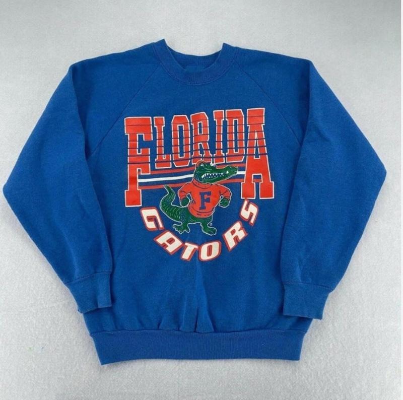 Vintage 90s Florida Gators Sweatshirt Florida Gators Shirt Florida Gators Hoodie Gift For Her Gift For Him Menswear...
