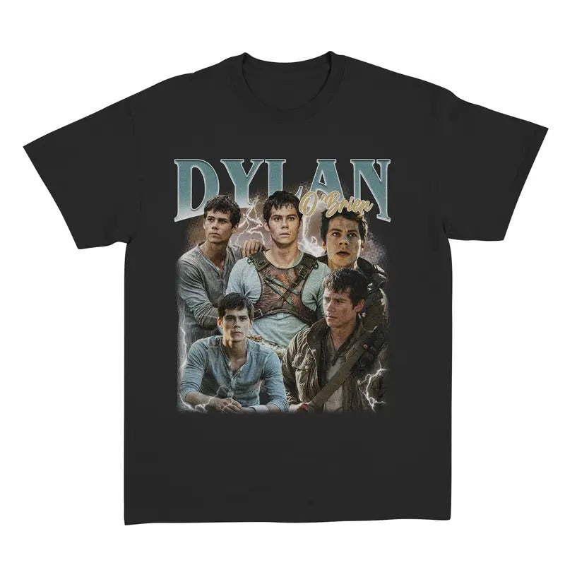 Vintage 90s Graphic Style Dylan O'Brien T-Shirt, Dylan O'Brien Vintage Sweatshirt, Retro Movie Bootleg Tee For Man And...