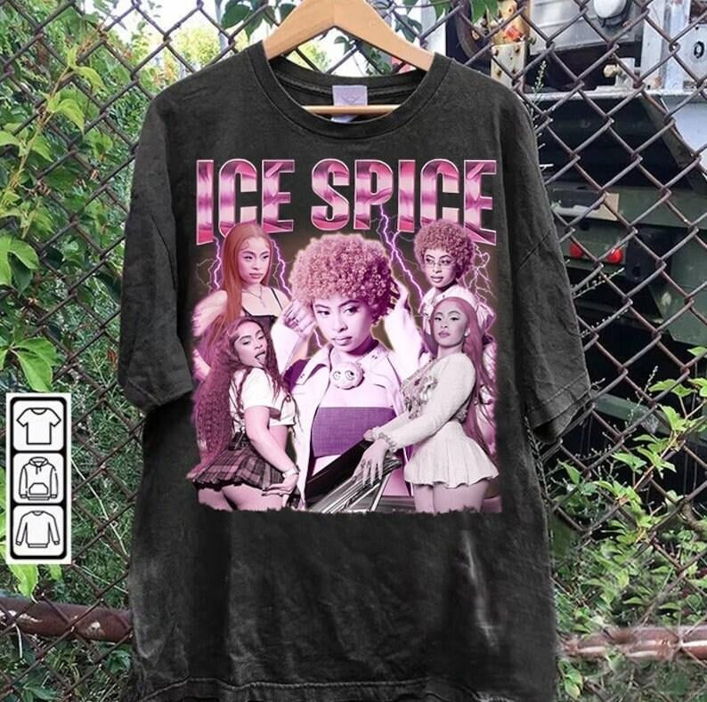 Vintage 90s Graphic Style Ice Spice T-shirt - Ice Spice Vintage T-shirt - Ice Spice Vintage Tee For Man and Woman Unisex...
