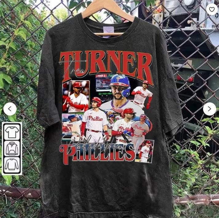 Vintage 90s Graphic Style Trea Turner T-shirt - Trea Turner Vintage T-shirt - Retro American Baseball Tee For Man and...