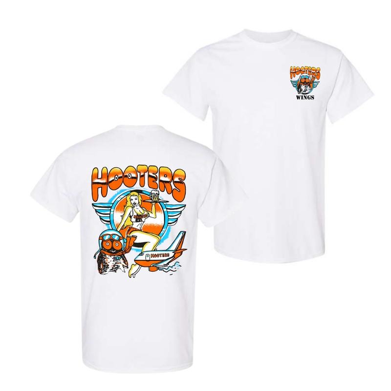 Vintage 90s Hooters Wings T-Shirt Sweatshirt Hoodie, For Men And Women, Trendy Shirt | HypeDripTees.com