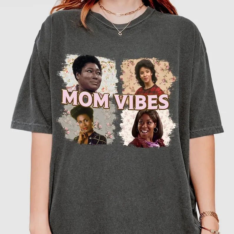 Vintage 90s Mom Vibes Shirt, Retro Funny Mom Shirt, Mom Life Tee, Mother's Day Gift Shirt, Cool Mom Tee Hoodie, Sweatshirt