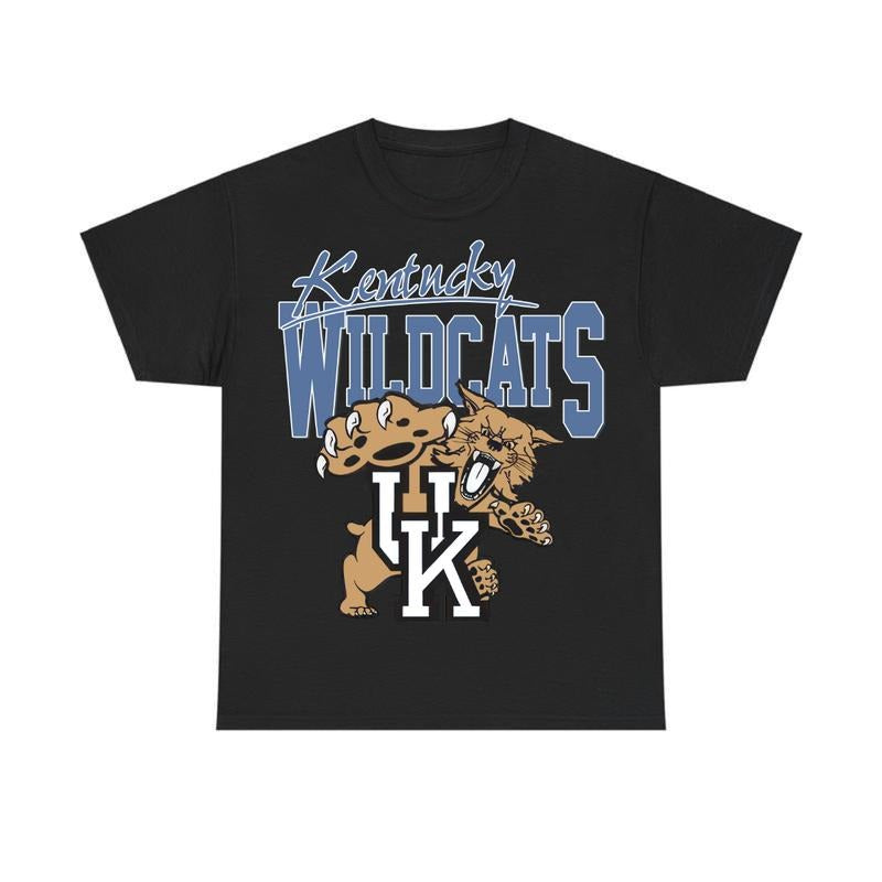 Vintage 90s NCAA University Kentucky Wildcats Shirt Sport Shirt Vintage Shirt Streetwear T-Shirts, Hoodie, Sweatshirt