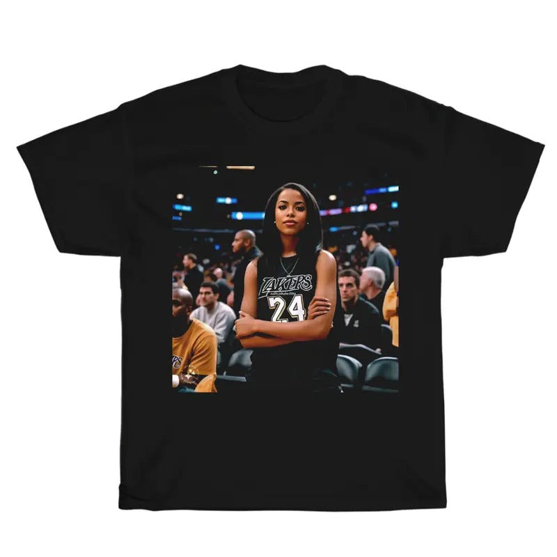 Vintage Aaliyah Haughton Rare Photos Graphic Unisex Shirt, Bootleg Rap Design Shirt, Hip-Hop Merchandise, Rap Gift for...