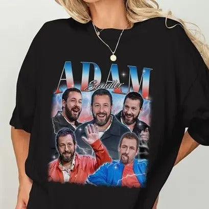 Vintage Adam Sandler Shirt, American Comedian Bootleg Tee, Adam Sandler Homage Shirt, Vintage 90s Actor Shirt Hoodie,...
