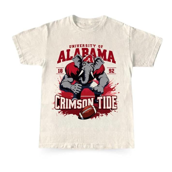Vintage Alabama Football Cotton Blend T-Shirt Classic Fit Hoodie, Sweatshirt | HypeDripTees.com