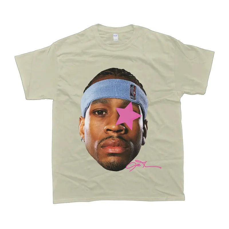 Vintage Allen Iverson Inspired Graphic Tshirt, Unisex Tshirt, Gift For Him, Gift For Her, Men's Tshirt, Women's Tshirt...