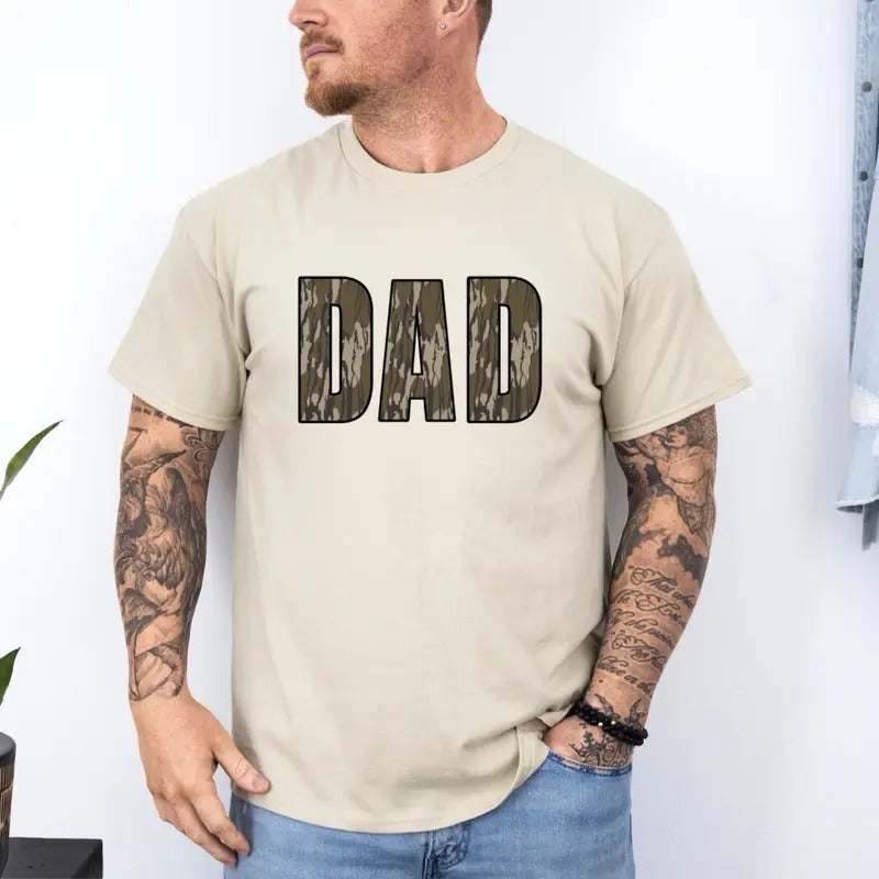 Vintage Camo Dad Shirt Hoodie, Sweatshirt | HypeDripTees.com
