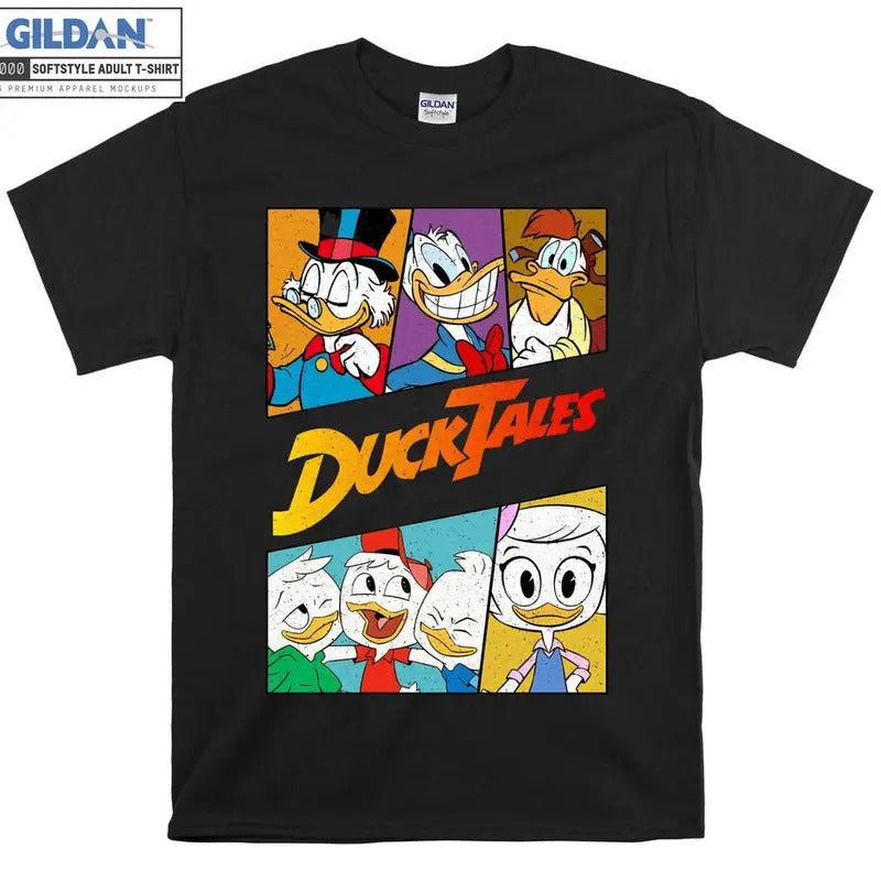 Vintage D1sney Duck T-shirt, Gild4n Oversized Men Women Unisex Hoodie, Sweatshirt | HypeDripTees.com