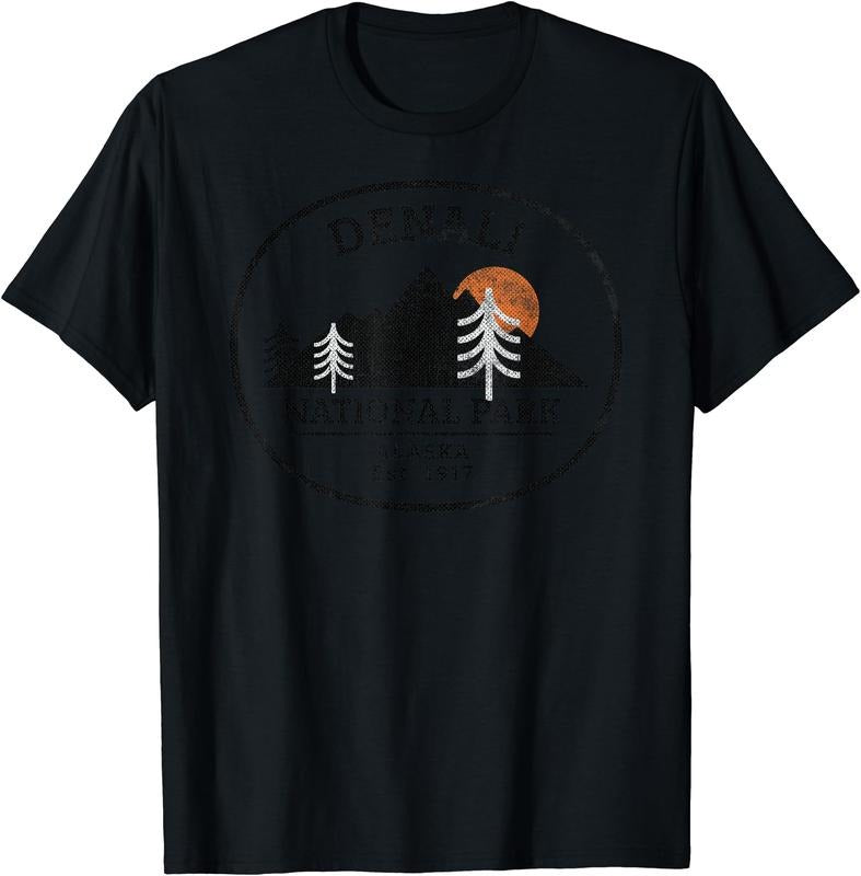 Vintage Denali National Park Alaska T-Shirt Hoodie, Sweatshirt | HypeDripTees.com