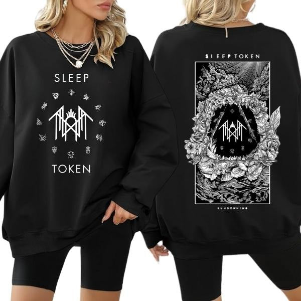 Vintage Design By Sleep Token T-Shirt, Sweatshirt, Sweatshirt, Hoodie, Gift For Rock Music Lover, Gift for Fan