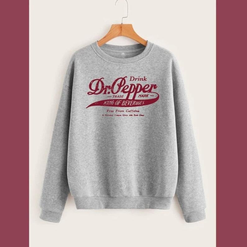 Vintage Dr Pepper Hoodie - 3 Color Options - Unisex Shirt for Dr.Pepper Lovers