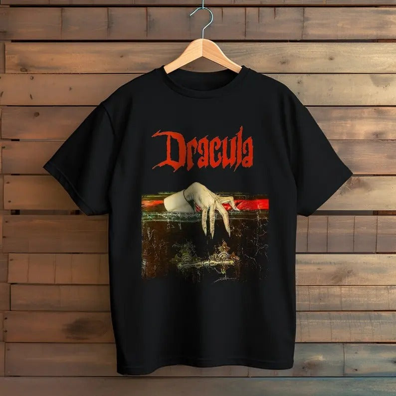 Vintage Dracula T-shirt, Vintage Halloween Shirt, Classic Horror Gift, Halloween Tee, Retro Horror Hoodie, Sweatshirt