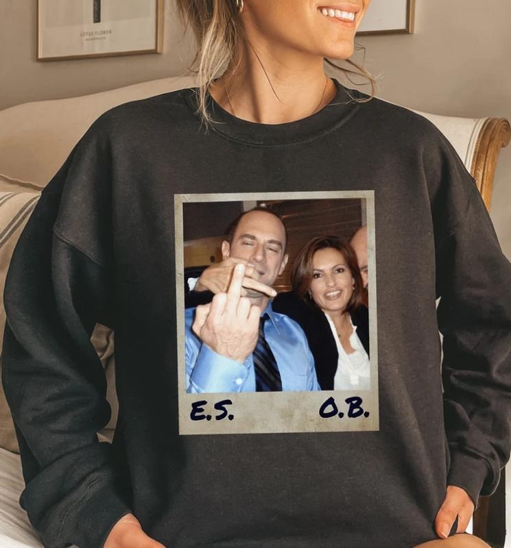 Vintage Elliot Stabler And Olivia Benson Shirt Hoodie, Sweatshirt | HypeDripTees.com