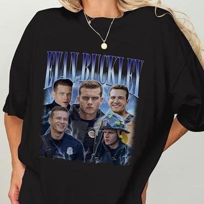 Vintage Evan Buckley Shirt | Evan Buckley Homage Shirt | 911 Movie Shirt Hoodie, Sweatshirt | HypeDripTees.com