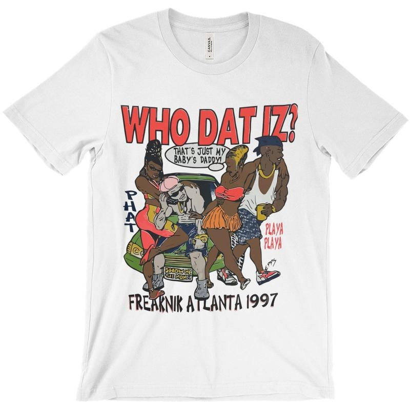 Vintage Frea.knik At.lan.ta 1997 T-Shirt – Retro Hip-Hop Festival Unisex Tee Hoodie, Sweatshirt | HypeDripTees.com