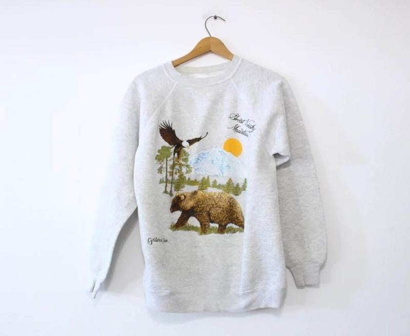 Vintage Great Smoky Mountains Gatlinburg Tennessee Sweatshirt Tennessee Sweater Gatlinburg Shirt Tennessee Shirt National...