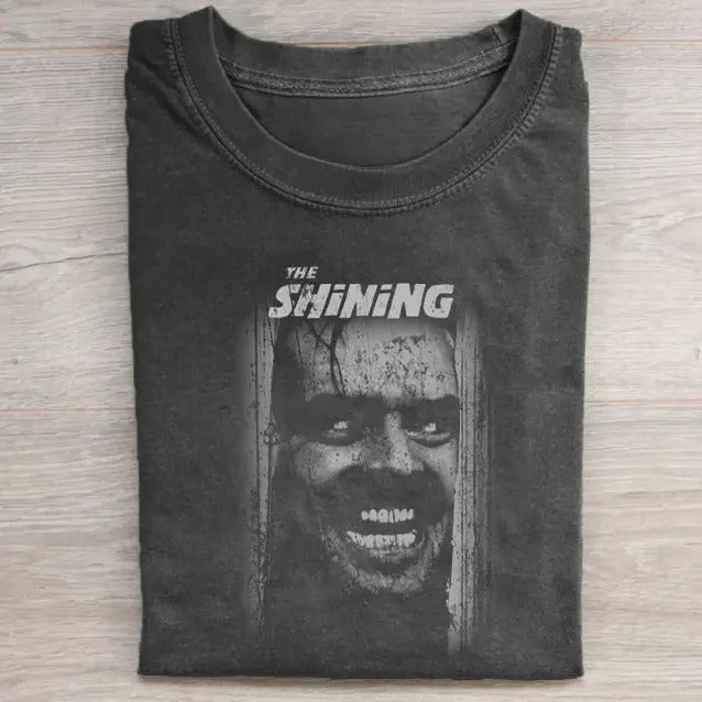 Vintage Halloween Graphic T-shirt, Jack Torrance Tee, The Shining Shirt, Horror Movie Shirt, Horror Character, Funny...
