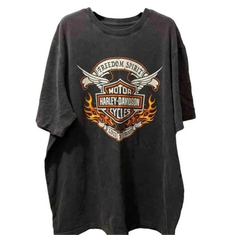 Vintage Harrrrley Daavids00n T-shirt, T-Shirt Classic Cotton, Unisex T-Shirt, For Men Women Menswear Top Underwear Tshirt...