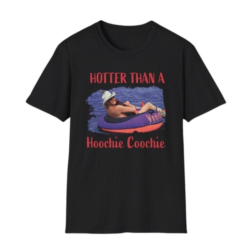 Vintage Hotter Than A Hoochie Coochie Tee Unisex T-Shirt Sweatshirt Hoodie, Functional Fashion, Flexibla Fashion Fits,...