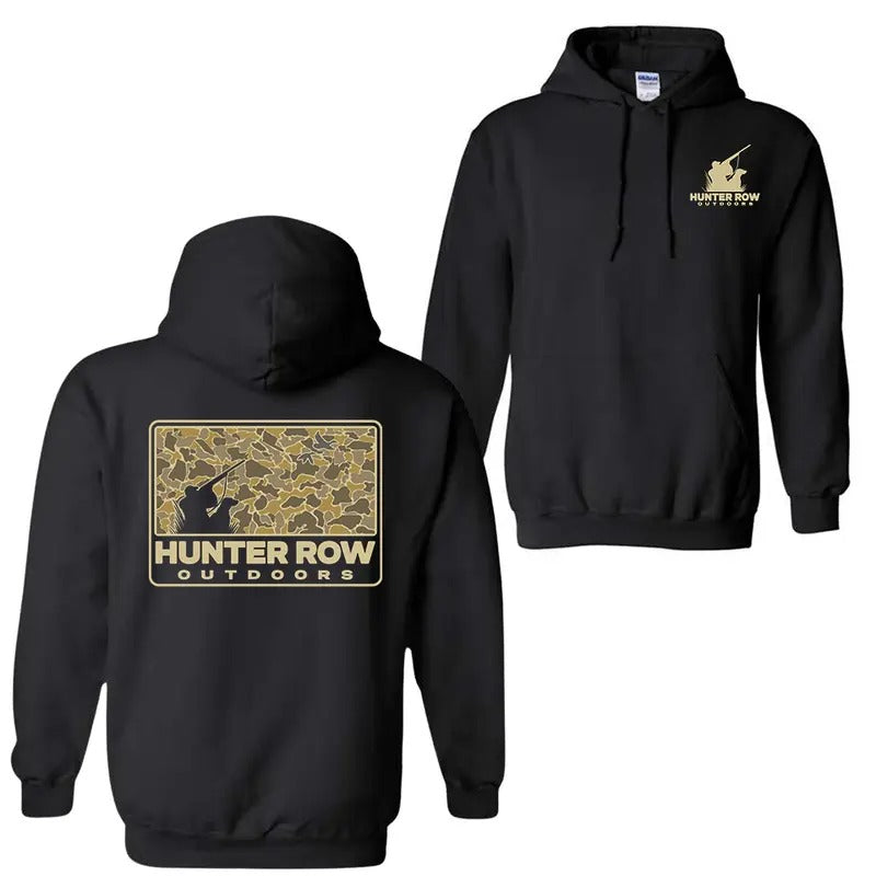 Vintage Hunter Row Outdoors Dog 80s T-Shirt & Hoodie, Retro Summer Shirt for Men and Women, Casual Graphic Streetwear Top...