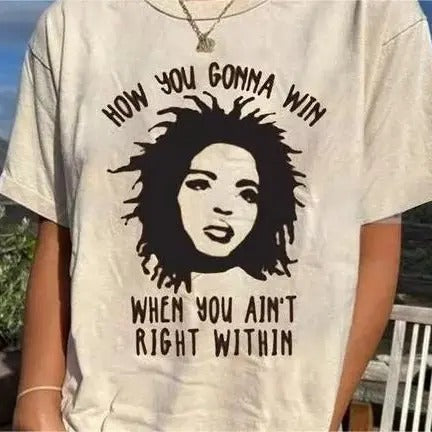 Vintage Lauryn Hill shirt, Unisex Shirt Lauryn Hill Fans Cotton White Unisex T-shirt S-5XL VN2405 Fit Top Fit Top Hoodie,...