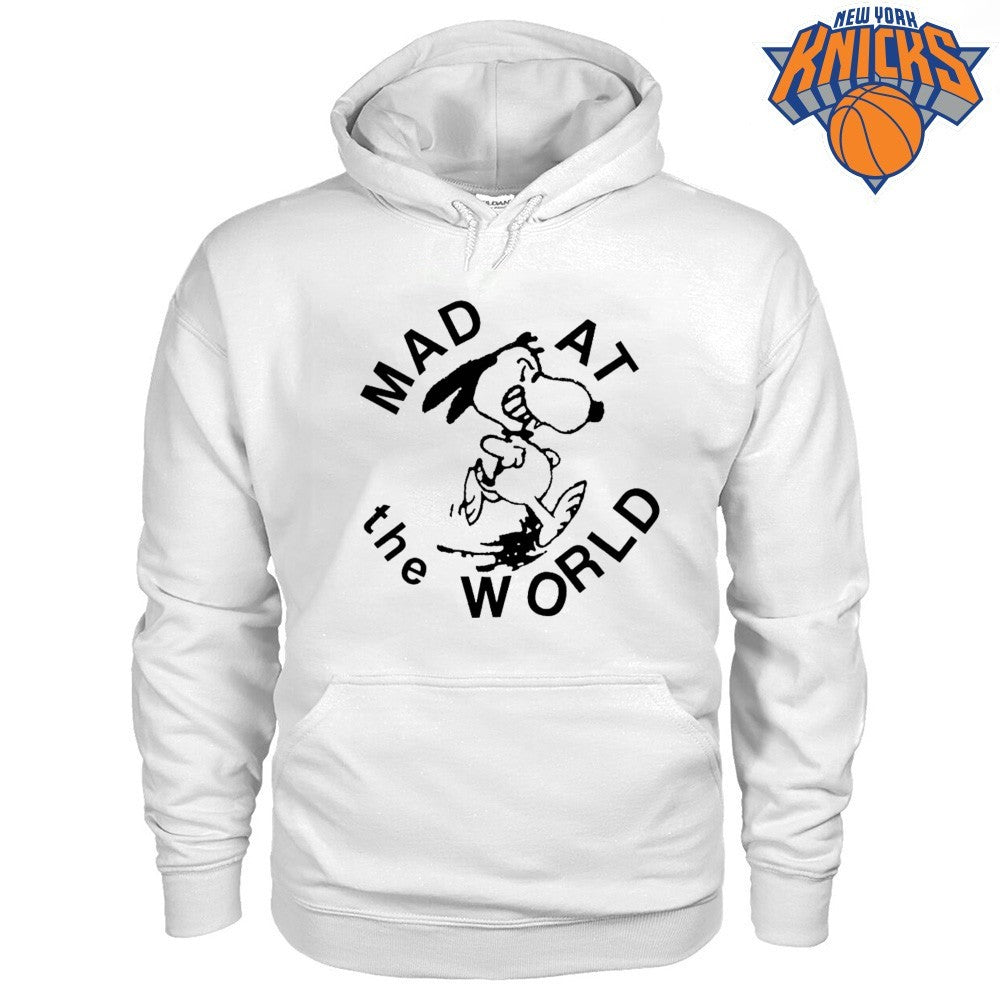 Vintage Mad At The World Angry Cartoon Dog Grumpy Sketch Streetwear Aesthetic Graphic Shirt