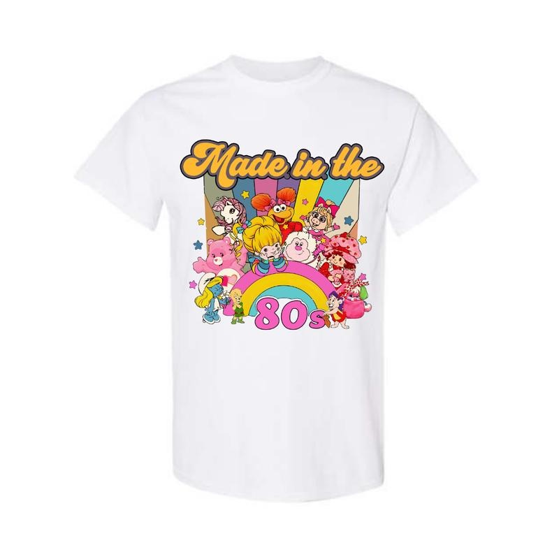 Vintage Made in the 80s Shirt, Cartoon Friends Nostalgia Shirt, 80s Cartoon Friends Shirt Hoodie, Sweatshirt