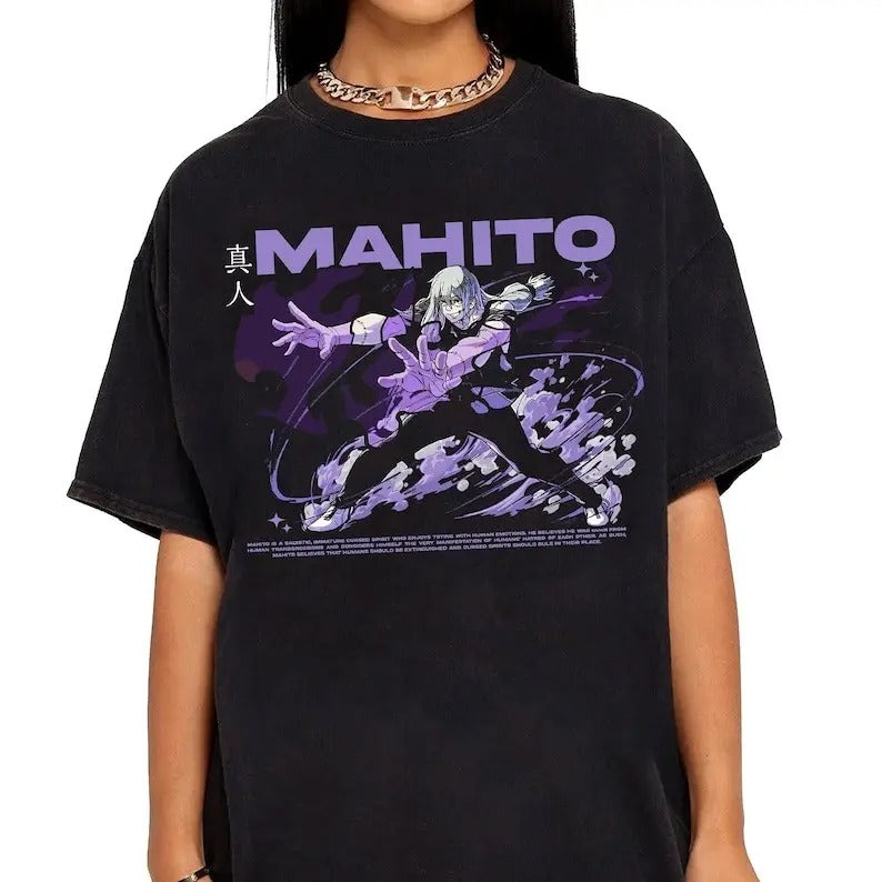 Vintage Mahito Shirt, Mahito JJK T-Shirt, Mahito Anime Shirt, Anime Shirt, Anime Lover Tee Hoodie, Sweatshirt
