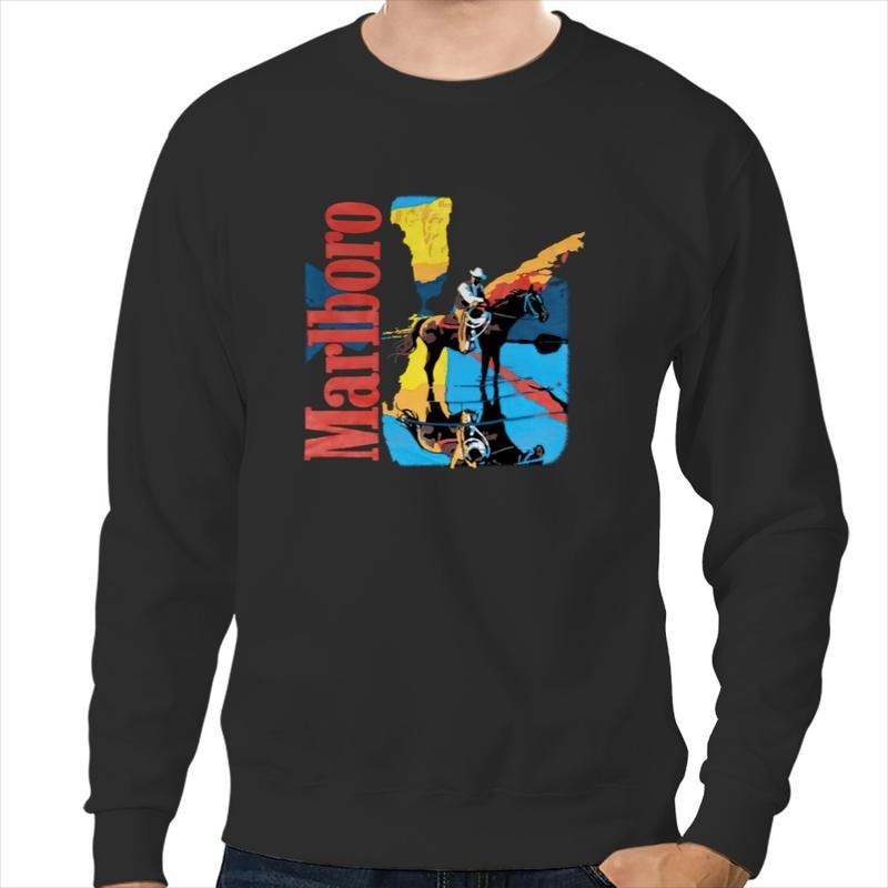 Vintage Marlboro 80s Marlboro Cowboy, VTG 1990s Marlboro Cowboy vintage T-shirt, sweater and Hoodie Sweatshirt
