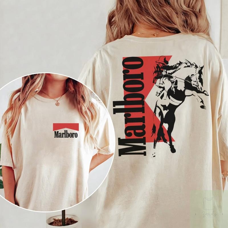 Vintage Marlboro Cowboy Wild West Shirt, Cowboy Killer Shirt Best Price Hoodie, Sweatshirt | HypeDripTees.com