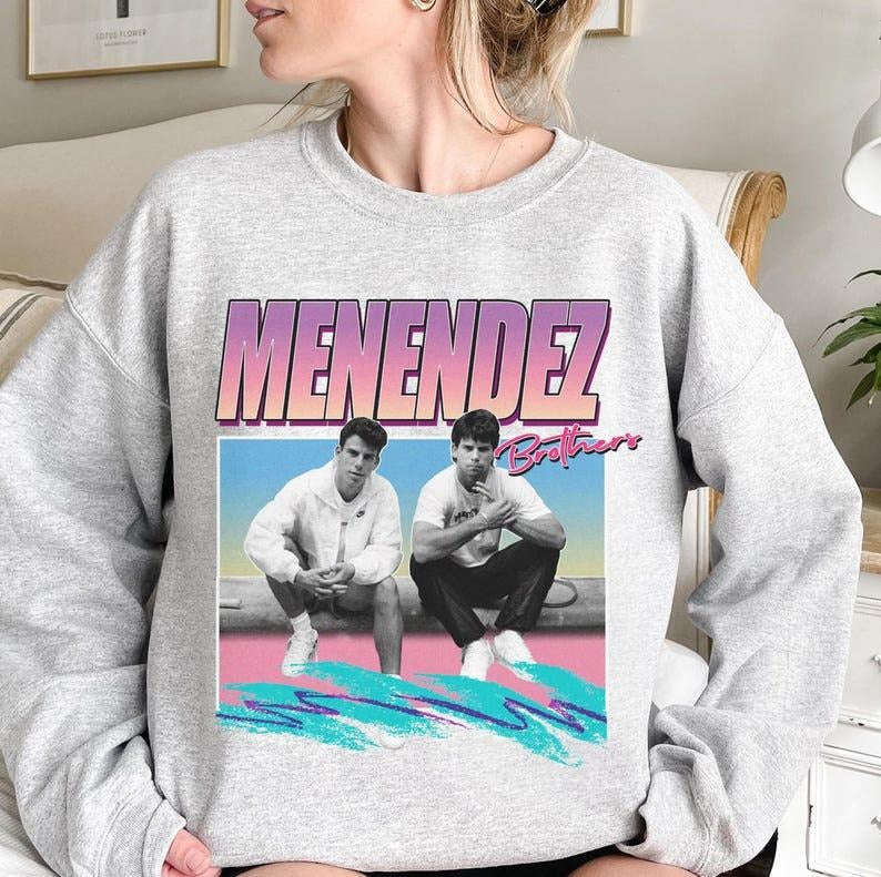 Vintage Menendez Brothers Shirt, Erik and Lyle Menendez Tee, 80s Erik & Lyle Tee, True Crime Fan Gift, Retro Monster...