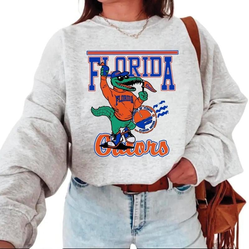 Vintage NCAA Florida Gators Mascot Unisex t-shirt, sweatshirt, hoodie Cotton | HypeDripTees.com