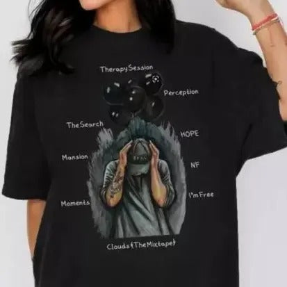 Vintage NF Rapper T-Shirt,  Hope Album Shirt , Vintage 90s tour unisex tee, Rock band shirt, Trendy shirt, Sweatshirt