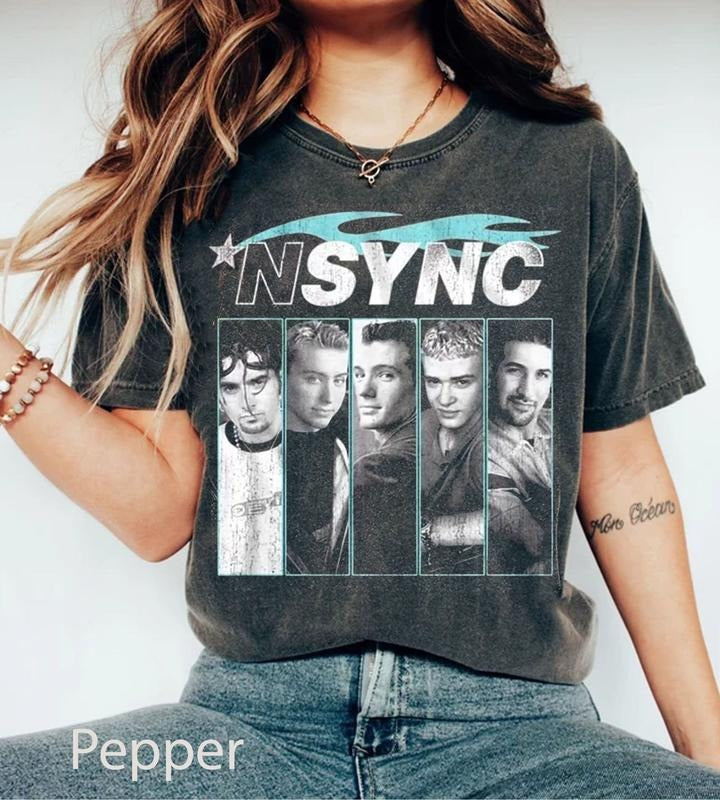 Vintage NSYNC Boy Band Shirt,Nsync Eras Shirt,90s Boy Band Shirt Hoodie, Sweatshirt | HypeDripTees.com
