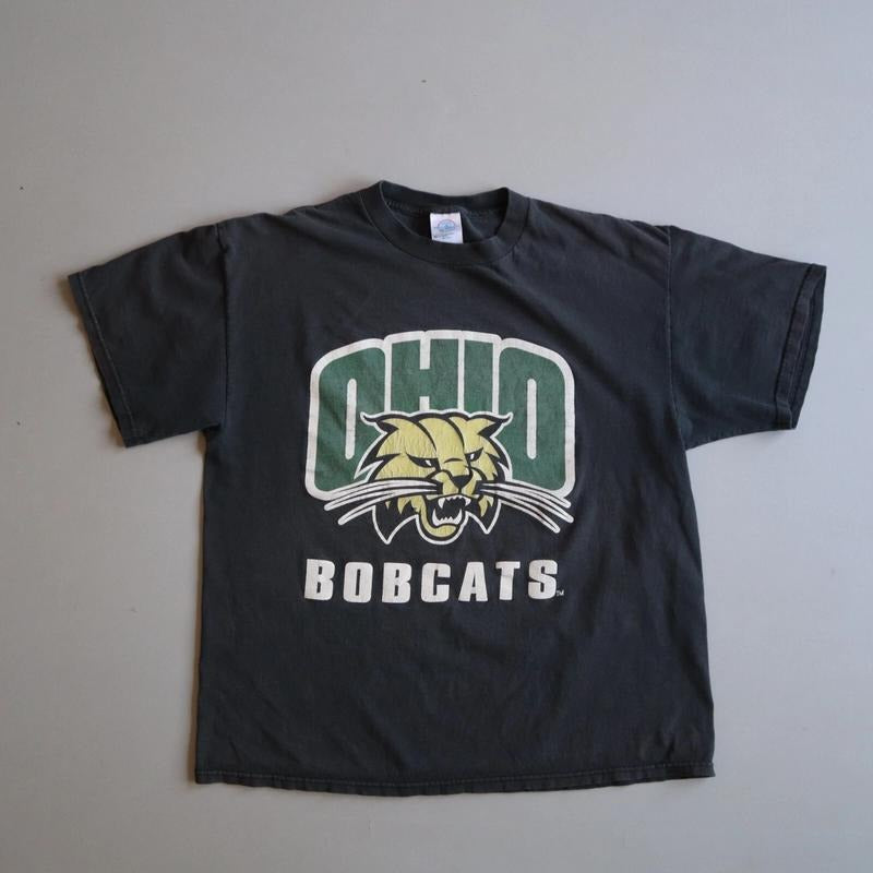 Vintage Ohio University Bobcats Unisex T-shirt Sweatshirt Hoodie38 Hoodie | HypeDripTees.com