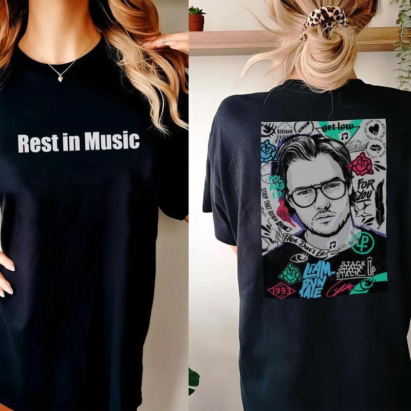 Vintage On3 Direction L1am Payne Shirt, Rest In Music Tshirt, One Dir3ction Fan Shirt Hoodie, Sweatshirt | HypeDripTees.com