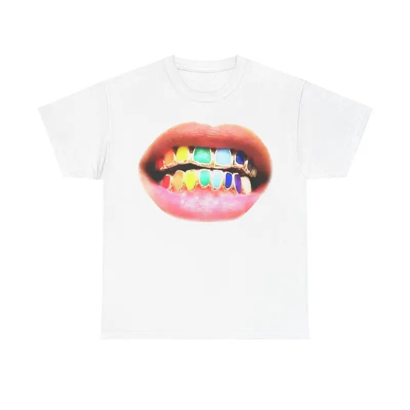 Vintage Rainbow Grill Lover Graphic T-Shirt Hoodie, Sweatshirt | HypeDripTees.com