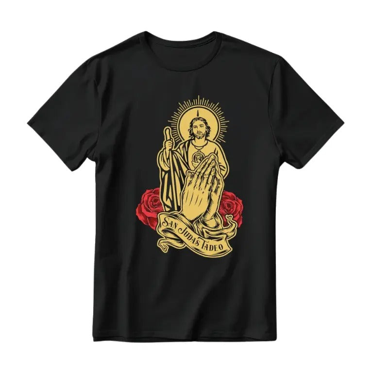 Vintage San JuditasTadeo Roses Graphic Tee, Sweatshirt, Hoodie Gift For Women Top Womenswear Underwear Cotton Polyester...