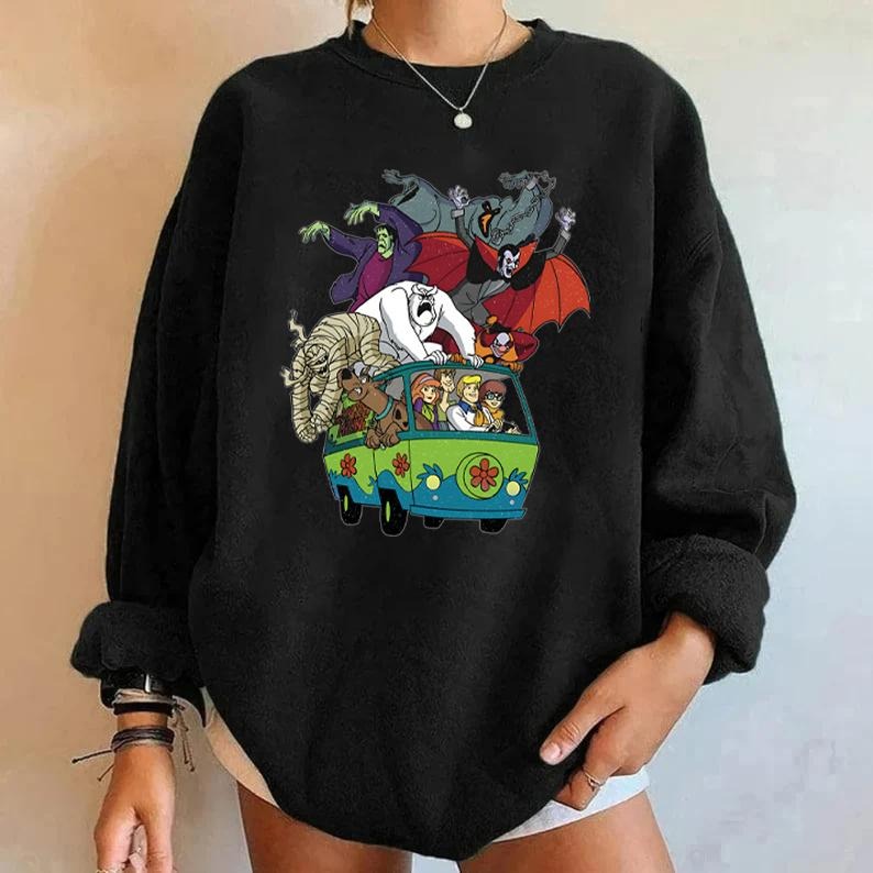 Vintage Scooby Doo Halloween Shirt Scooby Halloween Movie Halloween Retro Halloween T-Shirts, Hoodie, Sweatshirt