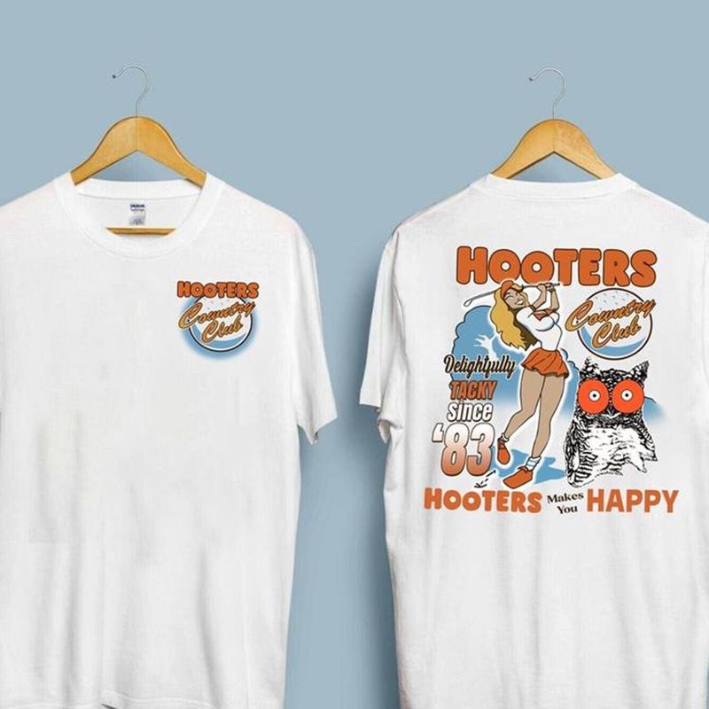 Vintage Spencers Hooters Country Club Unisex T- Shirt For Womens, Mens, Comfort Color Shirt Cotton Crewneck Hoodie,...