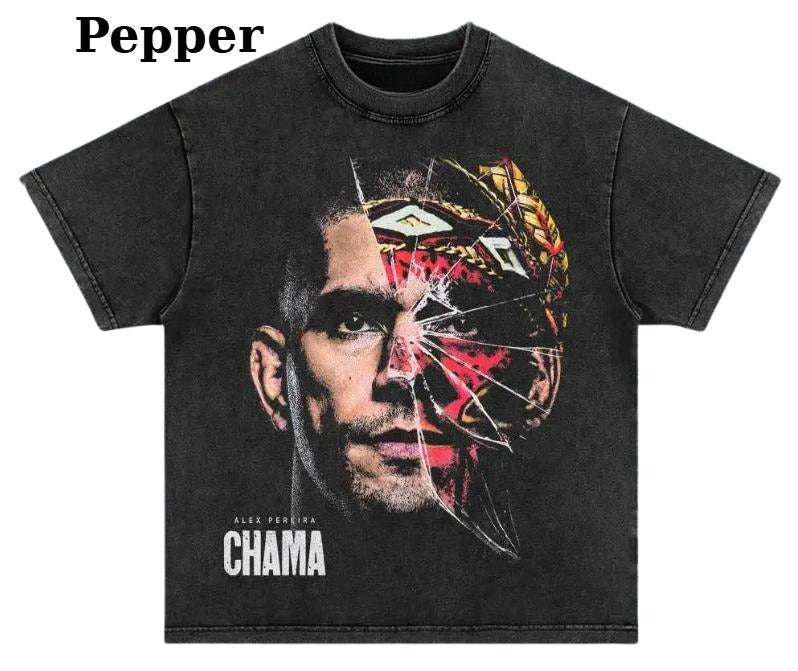 Vintage Style ALEX PEREIRA CHAMA Shirt, Retro 90s Boxing Sport Legend Unisex Graphic Tee, Menswear Top, Underwear...
