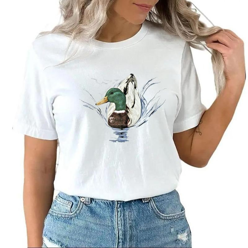 Vintage Style Hunting Duck Shirt Hoodie Sweatshirt Unisex Mallard Gifts for Hunters Cotton Womenswear | HypeDripTees.com