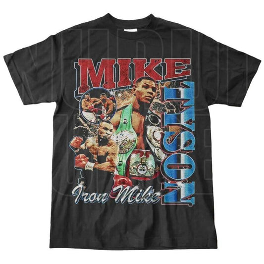 Vintage Style Mike Tyson T-shirt, Mike Tyson Shirt, 90s Vintage Boxing Sport Legend Unisex Graphic Tee