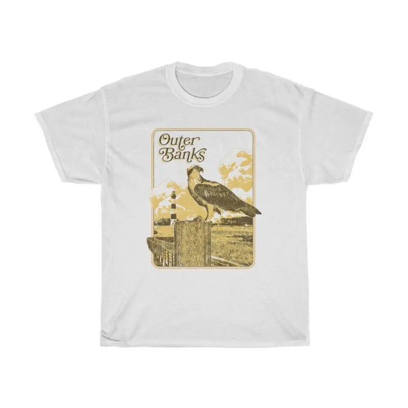 Vintage Style Outer Banks Osprey TShirt Menswear Top Hoodie, Sweatshirt | HypeDripTees.com