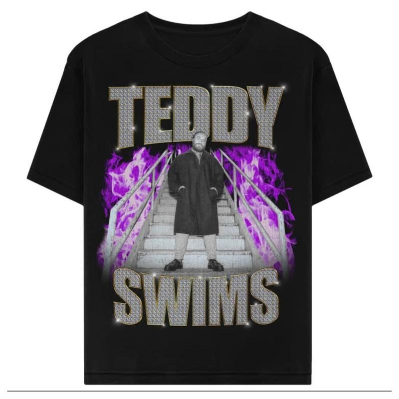 Vintage Teddy Swims Shirt, Swims Merch T-Shirt, Music for Fan, Cotton unisex T-shirt, Crewneck, for Man, for Woman,...