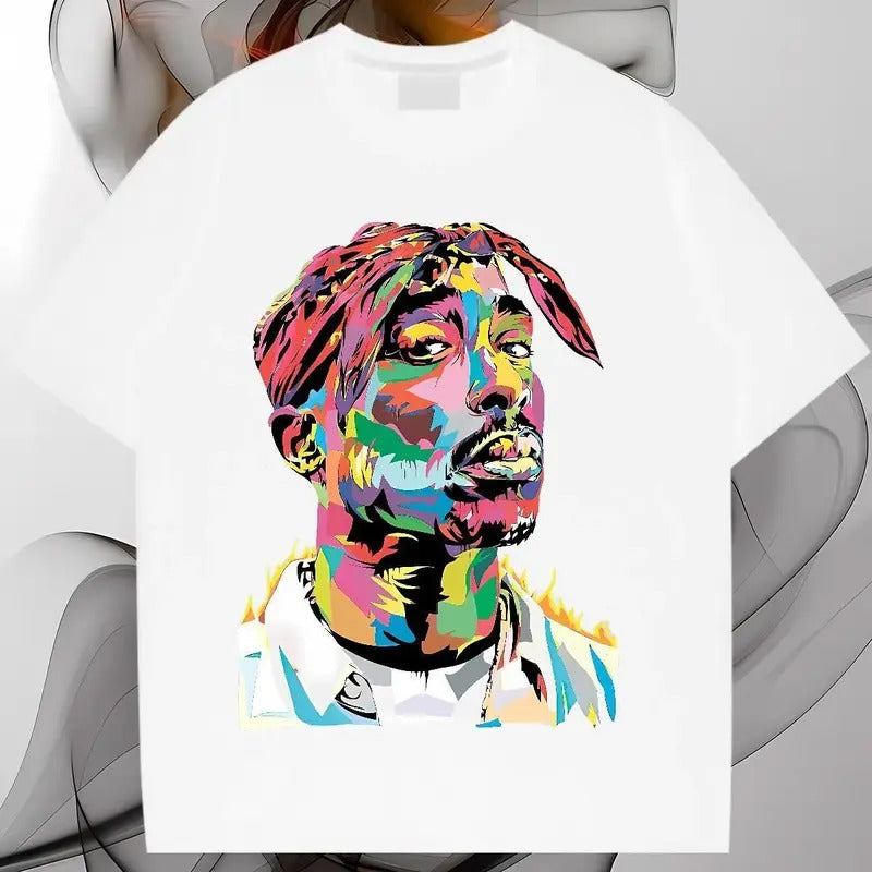 Vintage TuPac Graphic Tee, Tupac Shakur Shirt, 2Pac Shirt, 90s Merch, Rapper Shirt, Hip Hop 90s Legends Shirt, Rapper...